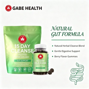 Gummies Détox Personnalisées pour le Système Digestif en 15 Jours, 60 Unités, Véganes, <span class=keywords><strong>Sans</strong></span> <span class=keywords><strong>Sucre</strong></span>, Soutien Digestif et Immunitaire, Santé Intestinale, <span class=keywords><strong>Sans</strong></span> Gluten, GABE ODM/OEM - Product Image 2