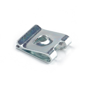 Metal U Type <b>Clip</b> For <b>Car</b> License Plate Mounting Replacement Repair Auto Fastener - Product Image 1