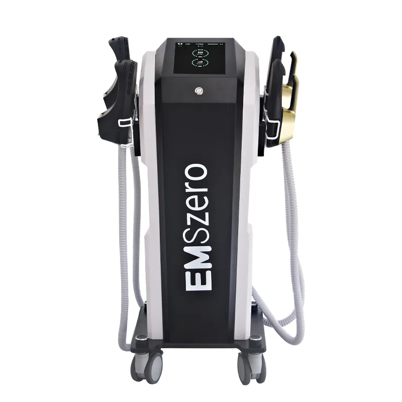 En popüler Neo EMS vücut şekillendirici elektromanyetik HI-EMT RF emszero 4/5 kolları pelvik kas inşa stimülatörü heykel makinesi