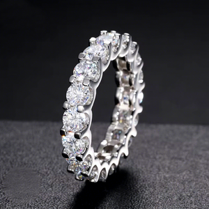 18k Sterling <b>Silver</b> Lab Grown Black Diamond Filled Unisex <b>Snake</b> Eye Cuff Hip Hop Luxury Statement <b>Ring</b> IGI Certified - Product Image 2