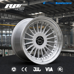 Jantes Alpina Roc 5x120 chromées, jantes multi-branches Flow Forming, 8.5J 18 pouces pour <span class=keywords><strong>BMW</strong></span> E38 E39 - Product Image 4