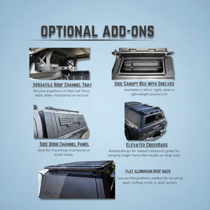 Couvre-caisse de camionnette en aluminium de haute qualité, capot de camionnette, auvent pour Nissan Frontier <span class=keywords><strong>2022</strong></span> 2023 2024 2025 2026 - Product Image 5