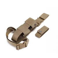 Pochette tactique robuste en nylon pour bouteille de gaz, sangle réglable, accessoire d'urgence pour la chasse en extérieur, polyvalente et durable