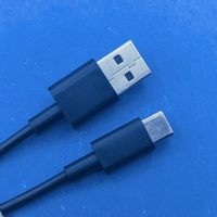 Câble de charge USB Type-C à double cœur avec gaine en PVC, connecteurs USB-A/USB-C, 30 cm, portable pour petits appareils électriques - Prix de gros