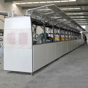 Fiberglas inşaat demiri Pultrusion hattı GFRP kompozit inşaat demiri üretim makinesi