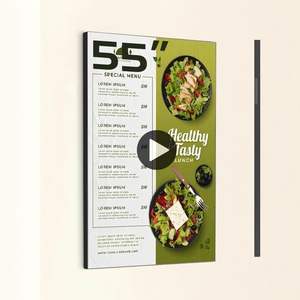 Display Pubblicitario Touch Screen HD Ultra-Sottile da 32 Pollici Montato a Parete con CMS Basato su Cloud per Promozione Commerciale - Product Image 3