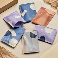 Sacs opaques imprimés sur mesure, pochettes à trois soudures latérales pour lots de récompenses scolaires, impression de logo mosaïque, vente en gros