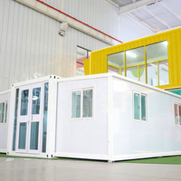 Maison Duplex Préfabriquée de Luxe Moderne 2 Chambres, Maison Préfabriquée DIY avec Salle de Bain, Autres Constructions Extensibles en Conteneur