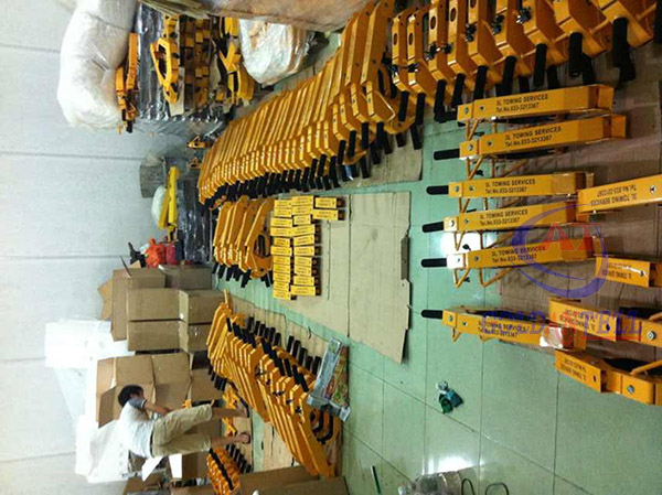 Goldantell Tire Clamp - Heavy-Duty Anti-Theft Wheel Lock Security Device | ajfpt.com