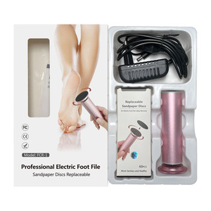 Lima Eléctrica Profesional para Pies, Papel de Lija Exfoliante para Eliminar Piel Muerta, Herramienta de Pedicura de Alta Calidad, Oso Sonriente - Product Image 4