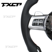 Roda kemudi serat karbon, cocok untuk Mazda 3 Mazda 6 CX-4 CX-5 RX-7 CX5 Axela Atenza RX7 RX8 MX5 CX3 CX8 CX9