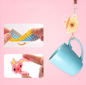 Kit di Perline ad Acqua 24 Colori 3000 Perline, Kit di Ricarica Compatibile con Perline Adesive Magiche ad Acqua per Arte e Giocattoli per Bambini - Product Image 6