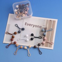 Lot de 12 épingles à hijab mates colorées avec boîte de rangement – Épingles de sûreté pour foulards et accessoires de hijab pour femmes musulmanes