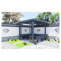 Pergola motorisée en aluminium pour extérieur, kit de toit à lames orientables, pergola en PVC, pergola Outsunny pour jardin