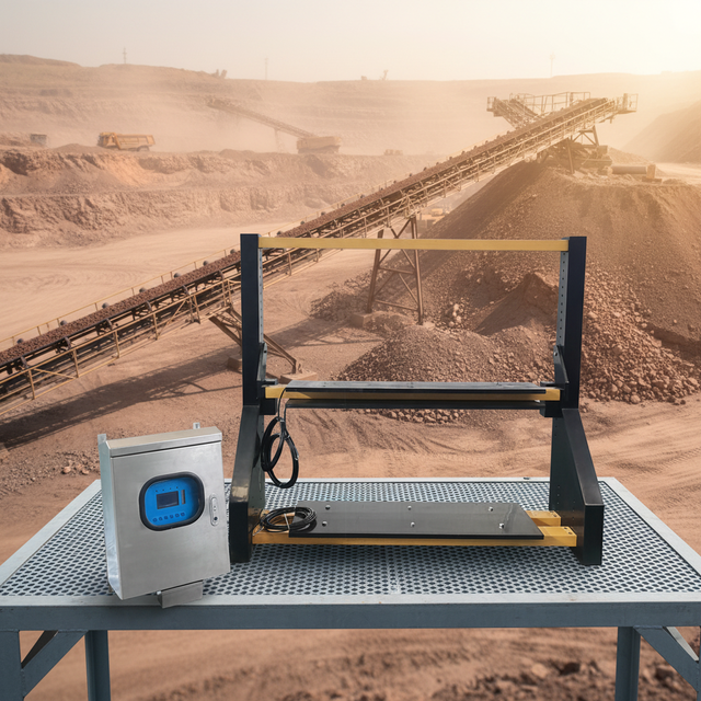 Mining Metal Detector IP68 Waterproof 5mm Precision Wide Temp Balance Coil for Copper Mine Crusher Protection ISO9001 CE