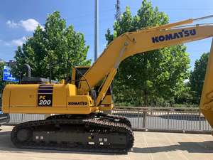 Escavatore medio PC200-10 Komatsu di seconda mano 20 tonnellate escavatore cingolato realizzato in Giappone adatto per la costruzione di strade - Product Image 3