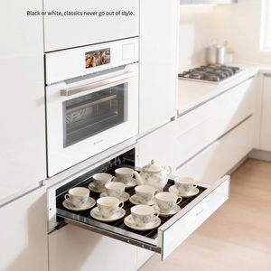 Cassetto Riscaldante Integrato Cavallo in Acciaio Inox Bianco, Grande Capacità, Controllo <span class=keywords><strong>Elettronico</strong></span>, Efficienza Energetica A+, Commerciale - Product Image 2