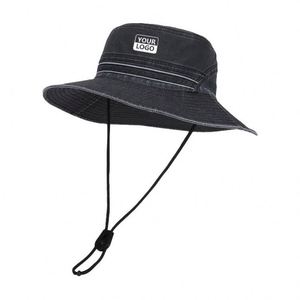 Custom Logo Outdoor Activities Summer Season <b>Sunscreen</b> Fishing and Hiking Female for Woman Bucket Hat - Product Image 2