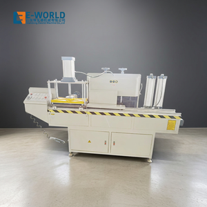 Máquina Fresadora de Aluminio Eworld Automática con Control PLC, 220V/380V, Motor de 6.6kW, para Sellado de Marcos de Puertas y Ventanas en la Construcción - Product Image 1