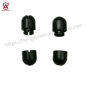 Boucles de ceinture rondes de serrure de cordon de sécurité en plastique noir Pop Barrel Connectors - Product Image 2