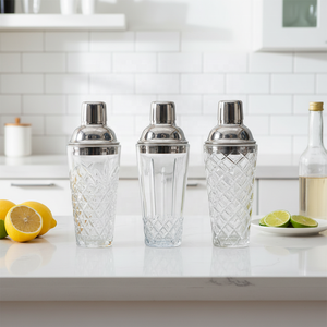 स्टेनलेस स्टील ढक्कन बारटेंडर कॉकटेल पीने मार्टिनी रम वोदका शेकर मिक्सर ग्लास शेकर - Product Image 2