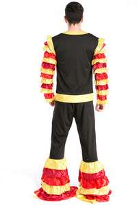 Halloween African Tribal Drummer <strong>Costume</strong> Cosplay Adult <strong>Men</strong> <strong>Spanish</strong> Dance <strong>Costume</strong>