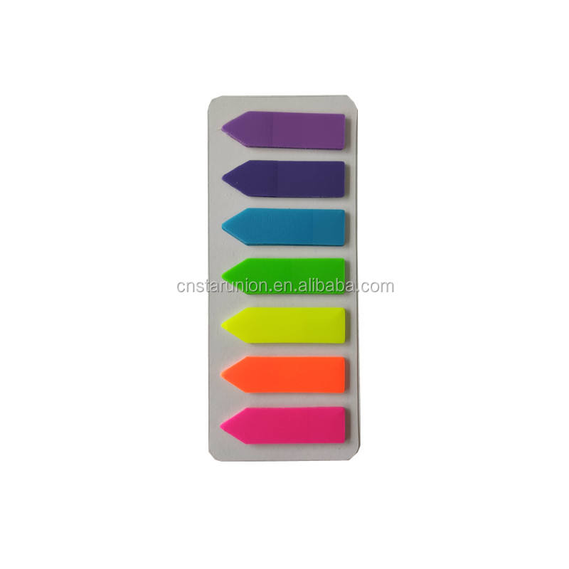 7 Colores Flecha Tabs (140 Hojas) Color Mezclado
