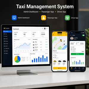 Desarrollo <span class=keywords><strong>de</strong></span> Aplicaciones para Taxis con Aplicación para Pasajeros, Aplicación para Conductores y Sistema <span class=keywords><strong>de</strong></span> Gestión para Administradores, Compatible con Despliegue Independiente <span class=keywords><strong>de</strong></span> Marca Blanca - Product Image 1