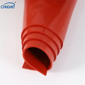 Industrial heat resistance anti slip 10mm elastic hard silicone rubber sheet for heat press