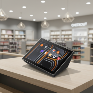 Terminale POS Sunmi D3 Mini Android 13 All-in-one con <span class=keywords><strong>Stampante</strong></span> 58mm e Doppio Schermo Desktop - Product Image 2