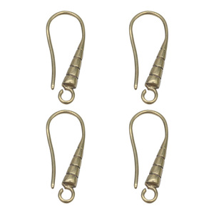 Ganchos de cobre para pendientes con forma de gota para la fabricación de aretes, origen Yiwu 81 - Product Image 5