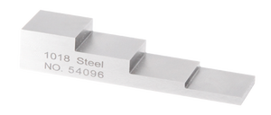 Yushi 4 Schritt 3-5-10-15mm Keil kalibrierung <span class=keywords><strong>block</strong></span> für Ultraschall-Dicken messgerät Kalibrierung Kohlenstoffs tahl/1018 Stahl - Product Image 2