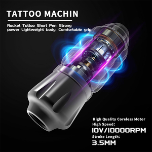 Hot bán nhà máy trực tiếp giá bán buôn pin không dây Tattoo <span class=keywords><strong>Machine</strong></span> Bút Bộ dụng cụ - Product Image 3