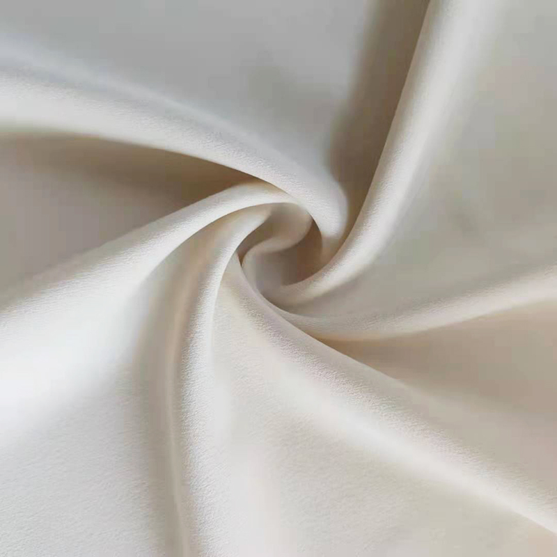 100% Polyester 4 Way Stretch Matte Crepe Fabric Extinction Single Side Hemp Wrinkle Chiffon Fabric
