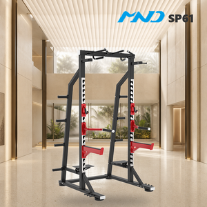 อุปก<span class=keywords><strong>ร</strong></span>ณ์ออกกำลังกายแบบ Half Rack กำลังสูงพิเศษ <span class=keywords><strong>ร</strong></span>ุ่น MND Fitness สำหรับกา<span class=keywords><strong>ร</strong></span>ฝึกความแข็งแ<span class=keywords><strong>ร</strong></span>ง เหมาะสำห<span class=keywords><strong>ร</strong></span>ับยิมเชิงพาณิชย์ในลอสแอนเจลิส มีความต้องกา<span class=keywords><strong>ร</strong></span>สูง - Product Image 1