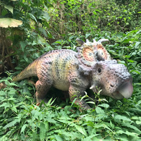 Dinosaures animatroniques hyper-réalistes Pachyrhinosaurus