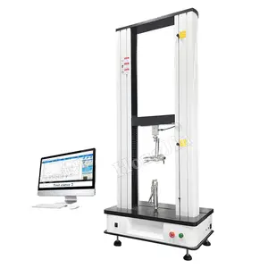 Máquina extensible de doble columna Máquina de prueba mecánica Probador de resistencia a la tracción Material de goma de metal Máquina de prueba universal