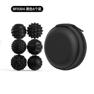 6 Pack Textured Sensory Fidget Balls in Carry Case Stress Relief <b>Toy</b> Set for Kids Teens Adults <b>Desk</b> Gift and Party Favor - Product Image 5