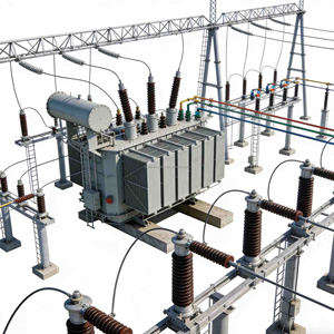 Structure en acier pour postes <span class=keywords><strong>de</strong></span> transformation à longue durée <span class=keywords><strong>de</strong></span> vie, résistante à la corrosion et aux tremblements <span class=keywords><strong>de</strong></span> <span class=keywords><strong>terre</strong></span> - Product Image 3