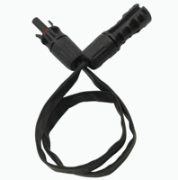Extrem dünnes 35-cm-Flachkabel IP67 Wasserdichtes Fenster durch PV-Anschluss Verlängerung kabel für Solarpanels ystem