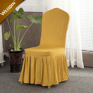 Phổ quát thường xuyên đầy màu sắc đàn hồi Spandex Ghế bao gồm cho đám cưới nhà hàng sự kiện ghế Bìa - Product Image 5