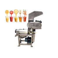 Hoge Efficiënte Industriële Koude Pers Vruchtensap Schroef Extractor Plantaardige Spiraal Crushed Juicer Making Machine