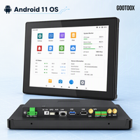 Ordinateur embarqué 15,6 pouces tout-en-un Android RK3568 Quad Core Android 11 avec allumage automatique et ports série RS485 RS232