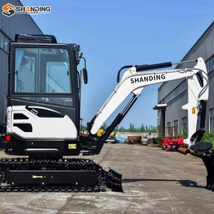 Free Shipping SHANDING CE EPA Engine New 1t 1.7t 2t 3t 4t Earth Moving <b>Machinery</b> Hydraulic Crawler Bagger <b>Micro</b> Escavator - Product Image 1