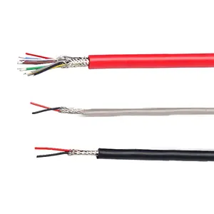 SYYGZPF-1-5x0.35/19 5 Cores 0.35mm2 19/0.16mm TPC Electric Heating Resistance Colorful Insulated Amoured Cable