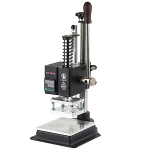 Wood Branding Iron With Heating Arbor Press, Wood Branding and Gold Foiling With 500w Digital Temperature Control Unit. - Product Image 1