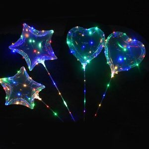 Party Personalized Big Biodegradable Bubble De Globos High Transparent Led Bobo <b>Balloon</b> Lights Helium Ballon Weight Balon - Product Image 2