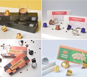 Tapas selladas de papel de aluminio impresas personalizables de 15ml <span class=keywords><strong>Cápsulas</strong></span> de café autoadhesivas Tipo de cuenco - Product Image 3