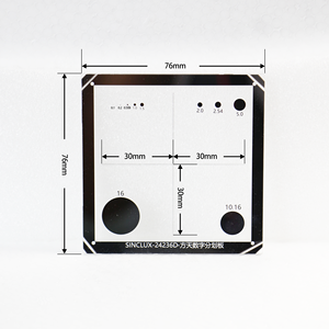 電子共焦点顕微鏡用マイクロメータースケールのデジタルビデオ顕微鏡校正ツール - Product Image 1