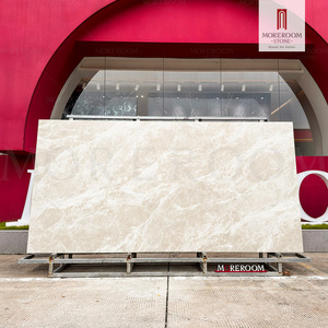 Grandi Lastre di <span class=keywords><strong>Marmo</strong></span> in Porcellana Grigia Lucida 1600x3200mm, Moderne e Impermeabili per <span class=keywords><strong>Piani</strong></span> di Lavoro e Pavimenti di Ville - Product Image 2